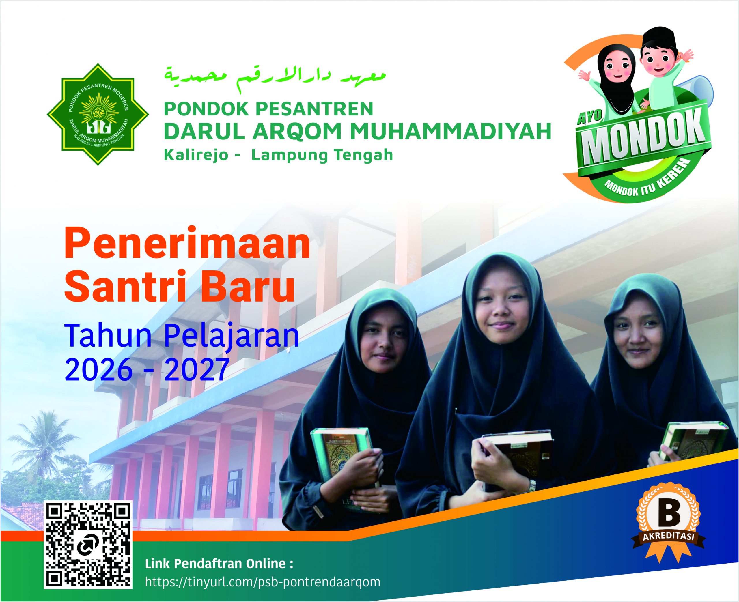 PENERIMAAN SANTRI BARU 2026-2027